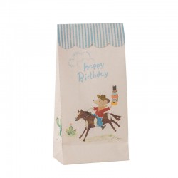 Ajándéktasak Happy birthday - Cowboy 12 db