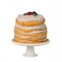 Parti torta tortatálon, off white - egereknek