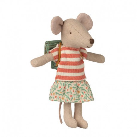 Egérlány triciklis táskával - Big sister