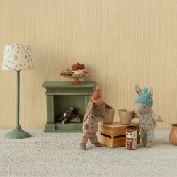 Téli Bunny Nyúl – kötött ruhában, micro