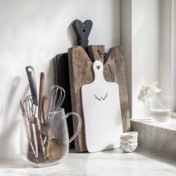 Porcelán vágódeszka - Deer