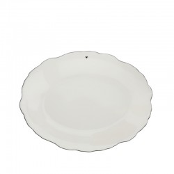 Porcelán szervírozó tál...