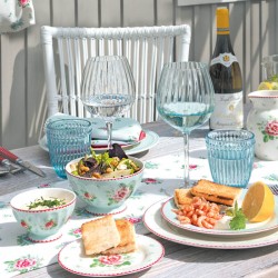 Porcelán mini tányér Alivia white