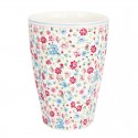 Porcelán francia latte bögre Louisa white
