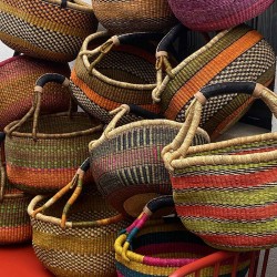 Fonott kosár – Market Basket large - No.148