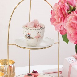 Porcelán latte bögre Royal christmas white