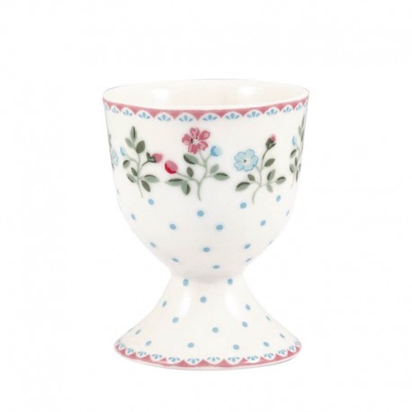 Porcelán tojástartó Celia white