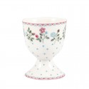 Porcelán tojástartó Celia white