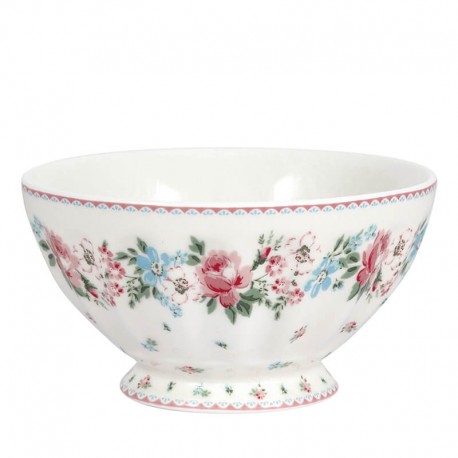 Porcelán müzlis tál Clara white