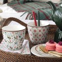 Porcelán latte bögre Nenne white